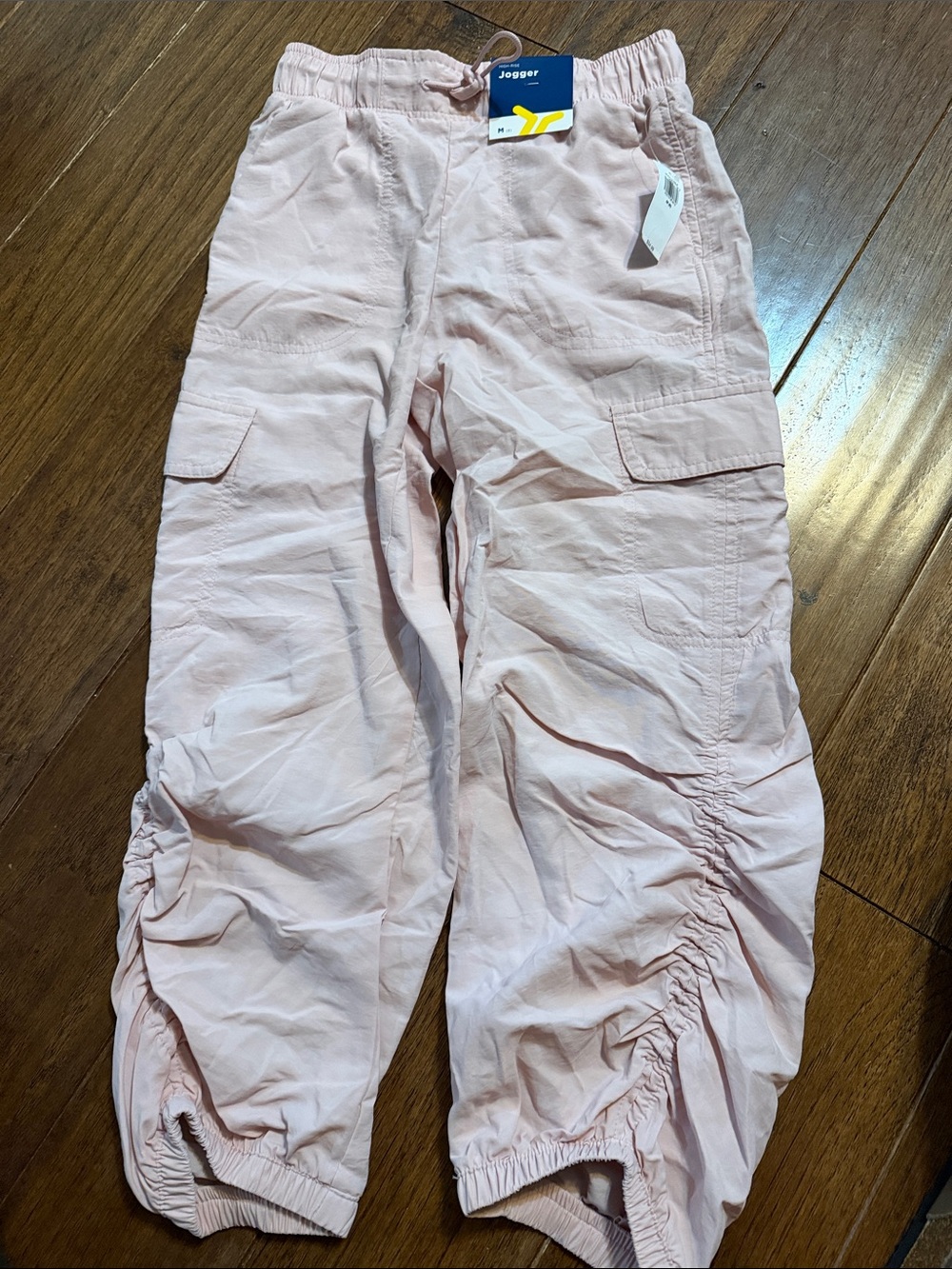 Old Navy Pale Pink Cargo Jogger Pants for Kids